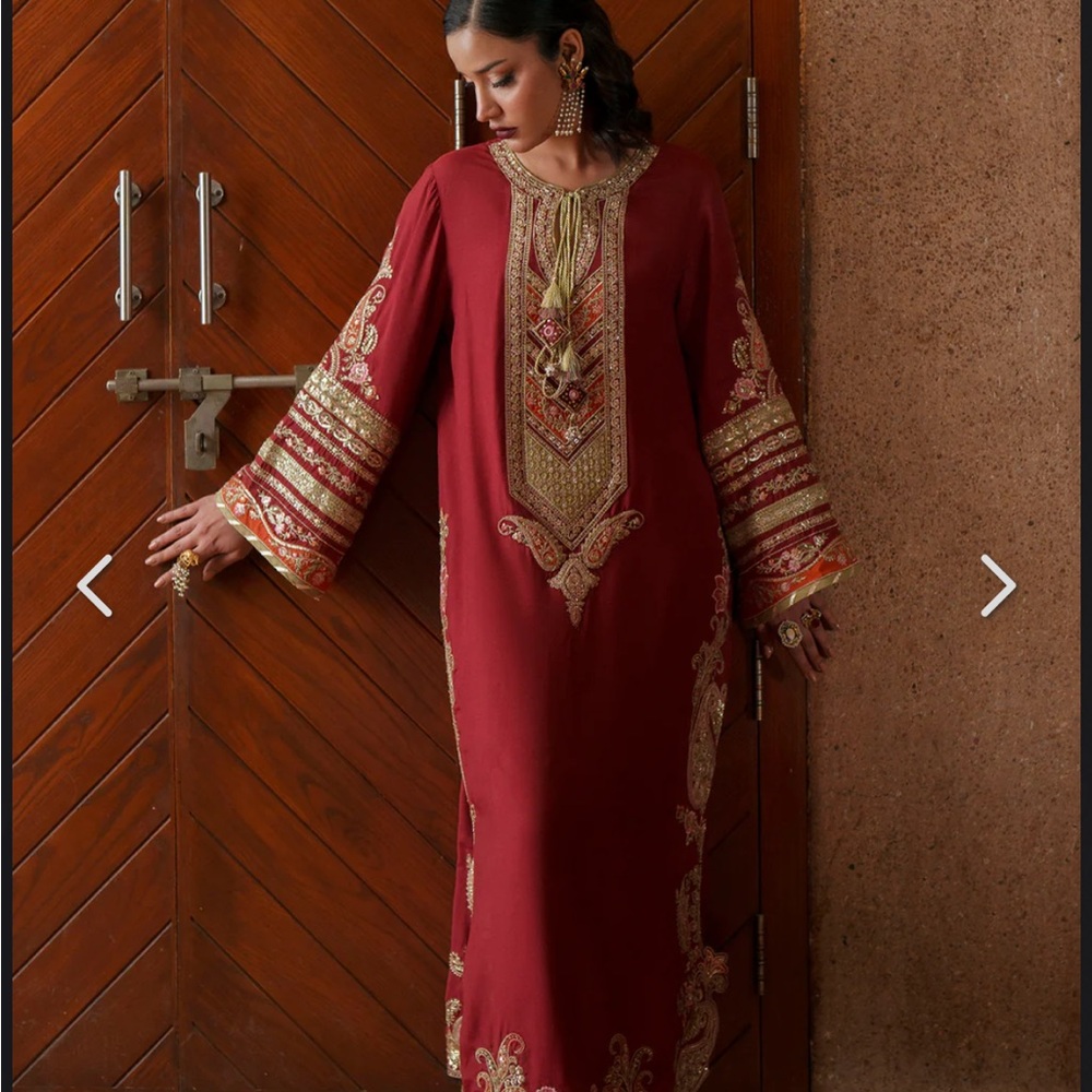 Designer kaftan Heavey work